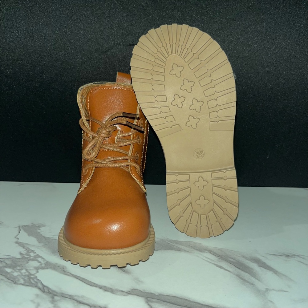 Lace Up Boots for Kids, Multiple Sizes - Picture 2 of 5